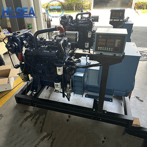 Marine Generating Set for Liquid Cargo Ship